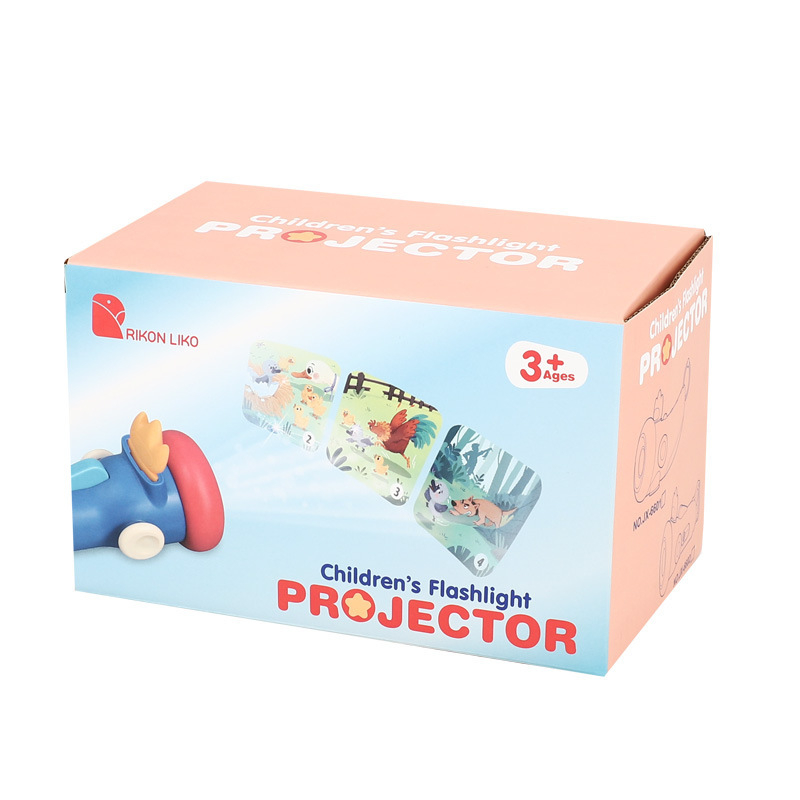 Детска машина за истории с проекция и звук — пластмасова конструкция; захранване с обикновени сухи батерии; подходяща за деца 4–6 години; категория: машина за ранно детско образование за разказване на истории