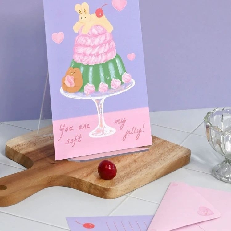 Set uredskih materijala s slatkim crtićanim ilustracijama životinja za ljubavna pisma; uključuje omotnice i papir za pisanje; Stil omotnice: kineski stil omotnice; Uvoz: Ne; Poklon: Ne; IP odobrenje: Ne