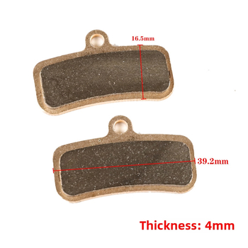 Brzdová doštička pre Surron Light Bee terénny motocykel – meďový základ, brzdová doštička (meďový základ; Surron Light Bee; terénny motocykel)