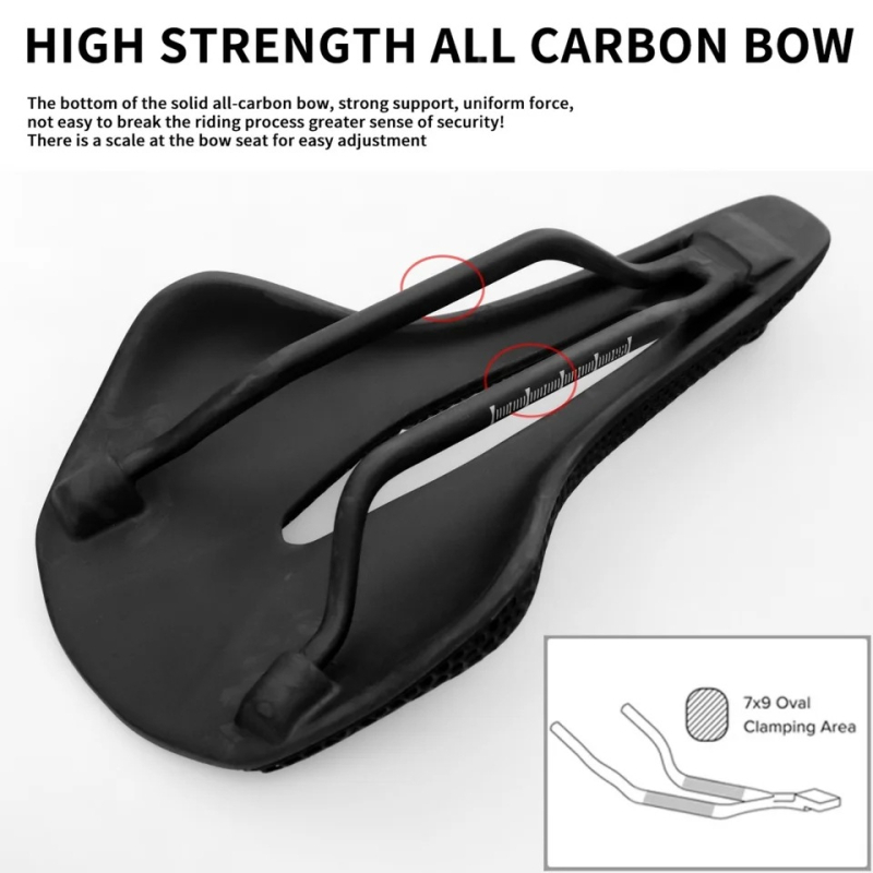 Kocevlo R4 Καθίσμα Ποδηλάτου από Ανθρακονήματα, καθολική συμβατότητα