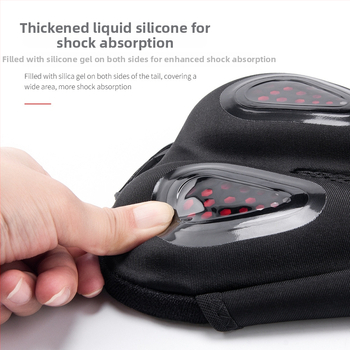 ROCES 0094 σιλικόνο σέλα ποδηλάτου, συμβατό με κοινά ποδήλατα