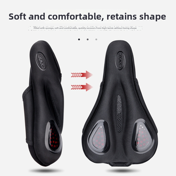 ROCES 0094 σιλικόνο σέλα ποδηλάτου, συμβατό με κοινά ποδήλατα