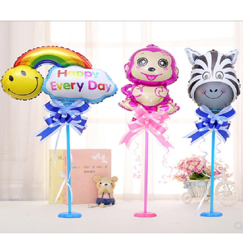 Pribor za balon štapove, ojačana plastična konstrukcija, unutarnja uporaba, za sportske događaje