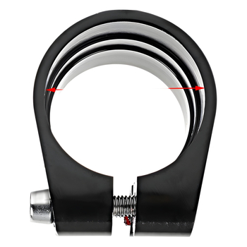 Spona za cijev sjedala CNC, nadomjer dvostruki sloj, model SC-002, aluminijska legura 6061-T6, za planinske bicikle
