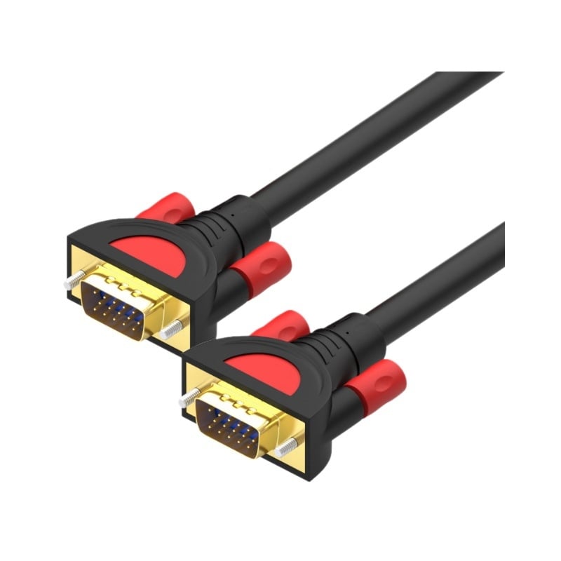 VGA kabel 1,5 m, visoke rezolucije za stolno računalo, prijenosno računalo, monitor i projektor