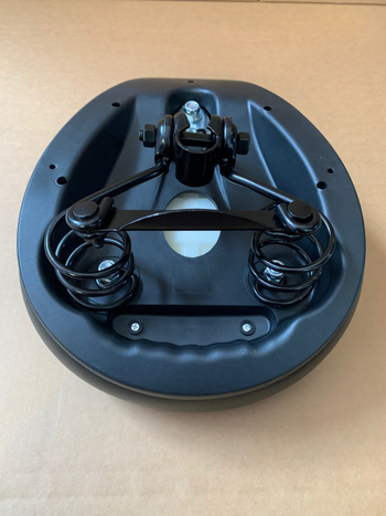 Σέλα ηλεκτρικού οχήματος με παχύτερο αφρό, κατασκευή διπλού κελύφους και πρόσθετη στήριξη | υλικά: ατσάλι και πολυουρεθάνη | συμβατό με ηλεκτρικά οχήματα