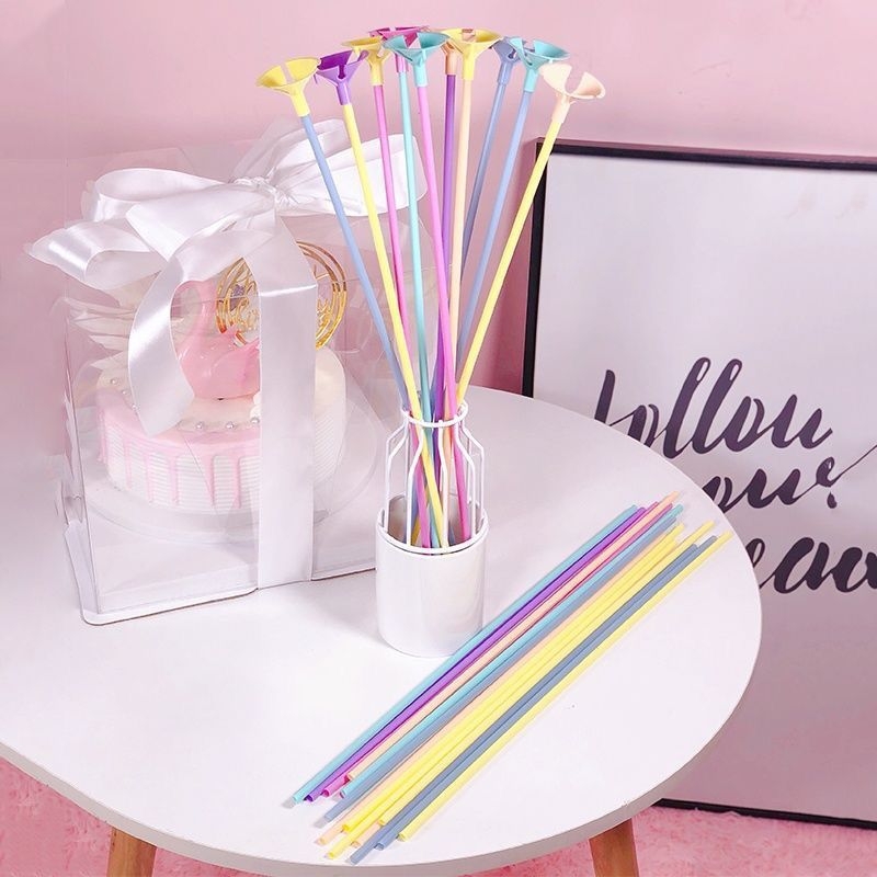 Čvrsti balon štap za bukete, produžena podrška štapa za balone, štap za balone za događanja, pogodan za sportske događaje