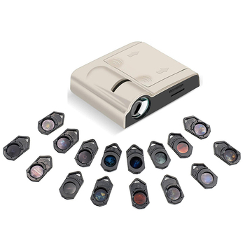 Projektorna svjetiljka s pozadinom Mjesec-Zemlja za fotografiranje, napajana baterijom, 5V, postavljanje na stol, model CCHG0240