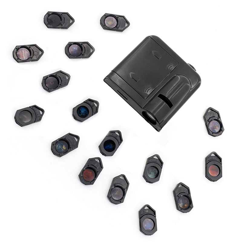 Projektorna svjetiljka s pozadinom Mjesec-Zemlja za fotografiranje, napajana baterijom, 5V, postavljanje na stol, model CCHG0240