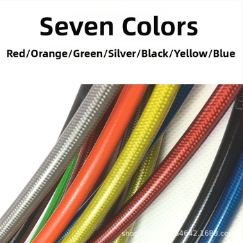 Moorer 0008 brzdová hadica pre predné a zadné kotúčové brzdy, vysokotlaké oceľové opletenie