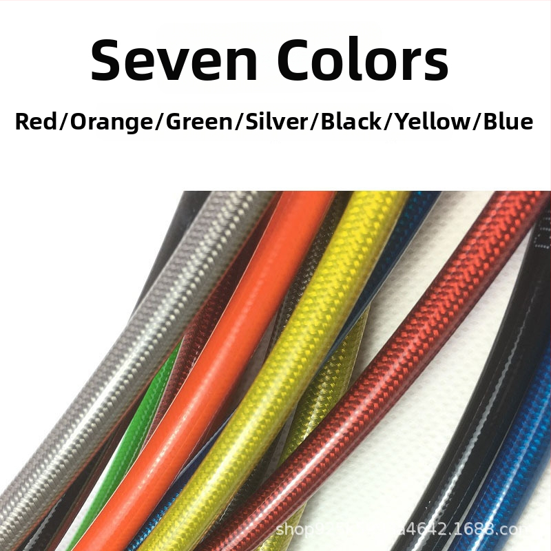 Moorer 0008 brzdová hadica pre predné a zadné kotúčové brzdy, vysokotlaké oceľové opletenie