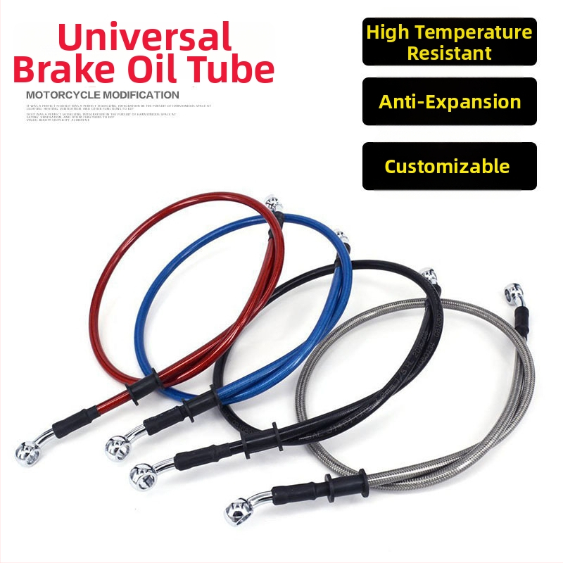 Moorer 0008 brzdová hadica pre predné a zadné kotúčové brzdy, vysokotlaké oceľové opletenie