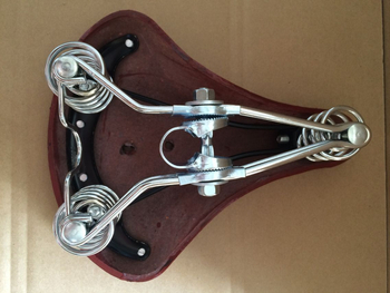 Power Card 803 Ποδηλατικό κάθισμα – Ατσάλι, μαξιλάρι από τεχνητό δέρμα, κατάλληλο για κοινά ποδήλατα