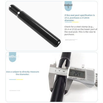 Σωλήνας καθίσματος παιδικού ποδηλάτου και ράβδος σέλας, Ατσάλι άνθρακα, Μοντέλο 0392, μάρκα Hunting Speed, για παιδικό καρότσι