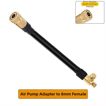 Ručná vysokotlaká pumpa s 8 mm rýchlym konektorom a adaptérom závitu samička–samec pre DIY kávovary
