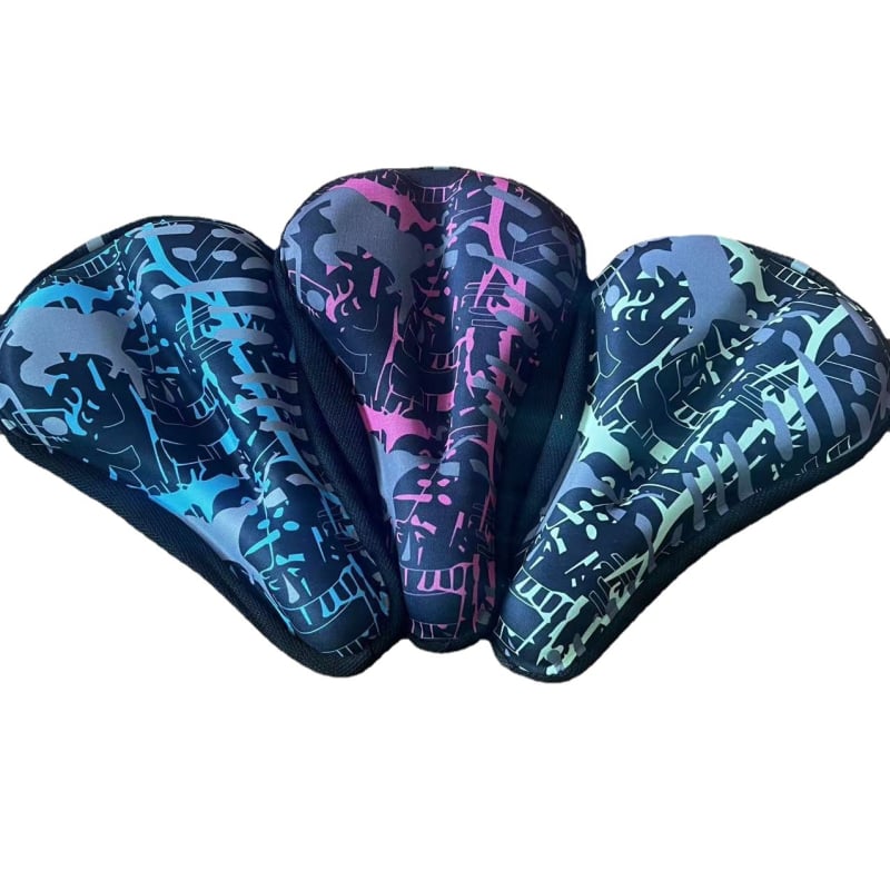 Jemida Camouflage sjedalo za bicikl - Silikagel s sporom elastičnošću, Kompatibilno s planinskim biciklima.