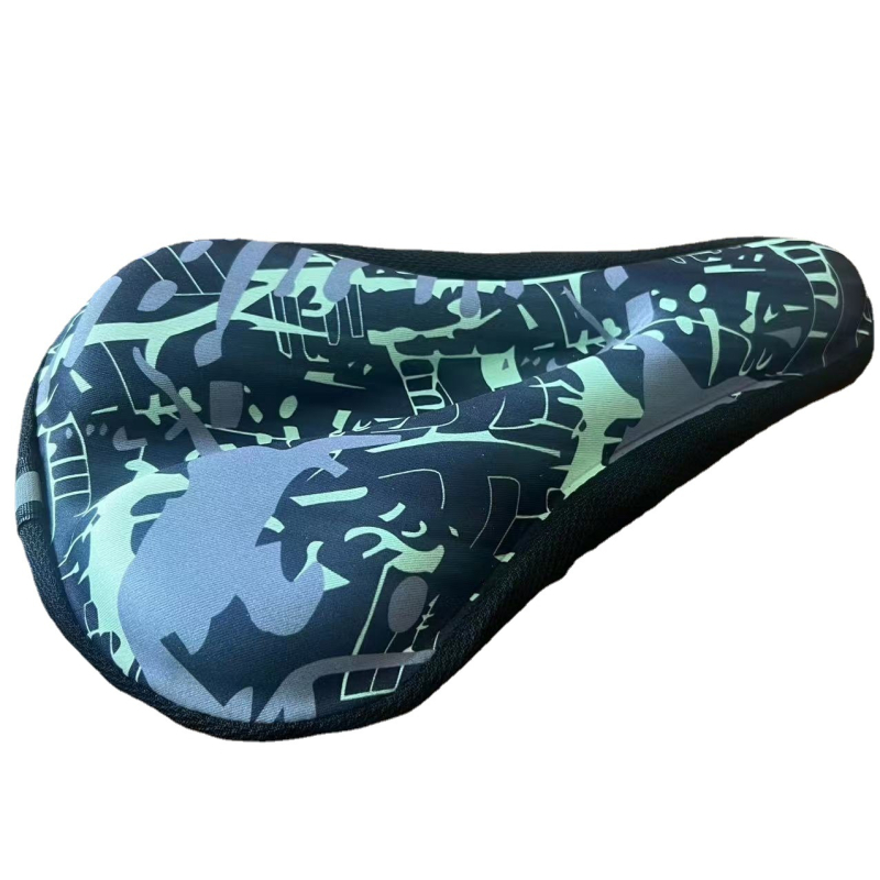 Jemida Camouflage sjedalo za bicikl - Silikagel s sporom elastičnošću, Kompatibilno s planinskim biciklima.