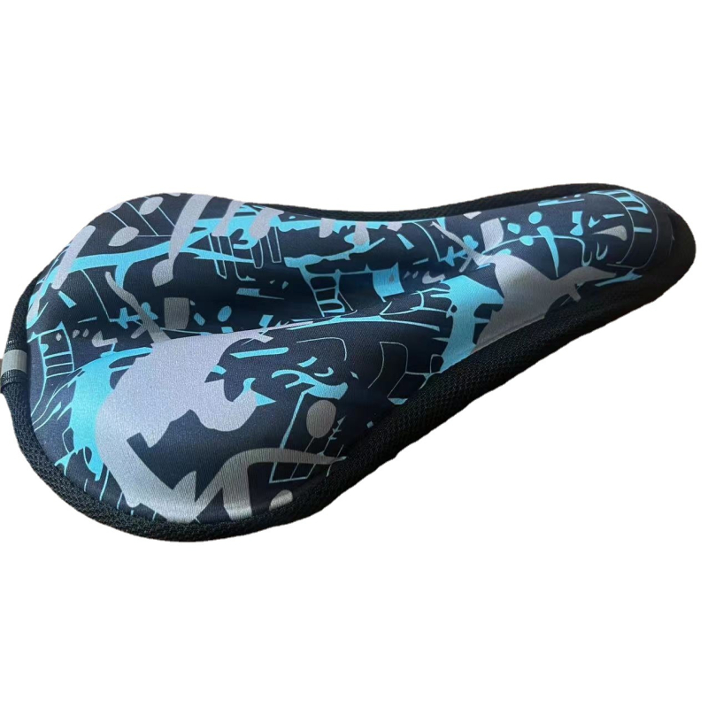 Jemida Camouflage sjedalo za bicikl - Silikagel s sporom elastičnošću, Kompatibilno s planinskim biciklima.