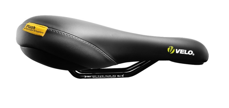 Sjedalo za bicikl VELO VL-3592, PU materijal, za brdske bicikle