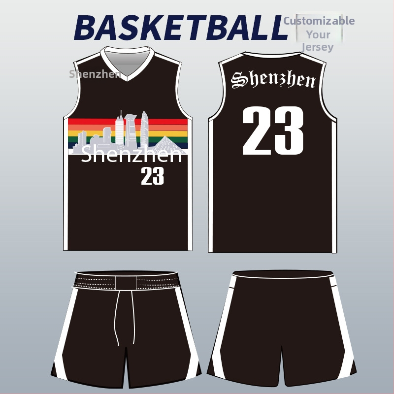 Set basketbalových dresov, bez rukávov, rýchloschnúci, sublimačná tlač, unisex dospelí, polyester