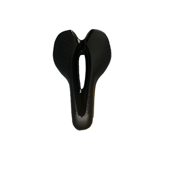 Sjedalo za bicikl s stražnjim svjetlom za upozorenje, prozračna mikrovlaknasta PU navlaka, sklopivo, model 8303, pikexi, za planinski bicikl