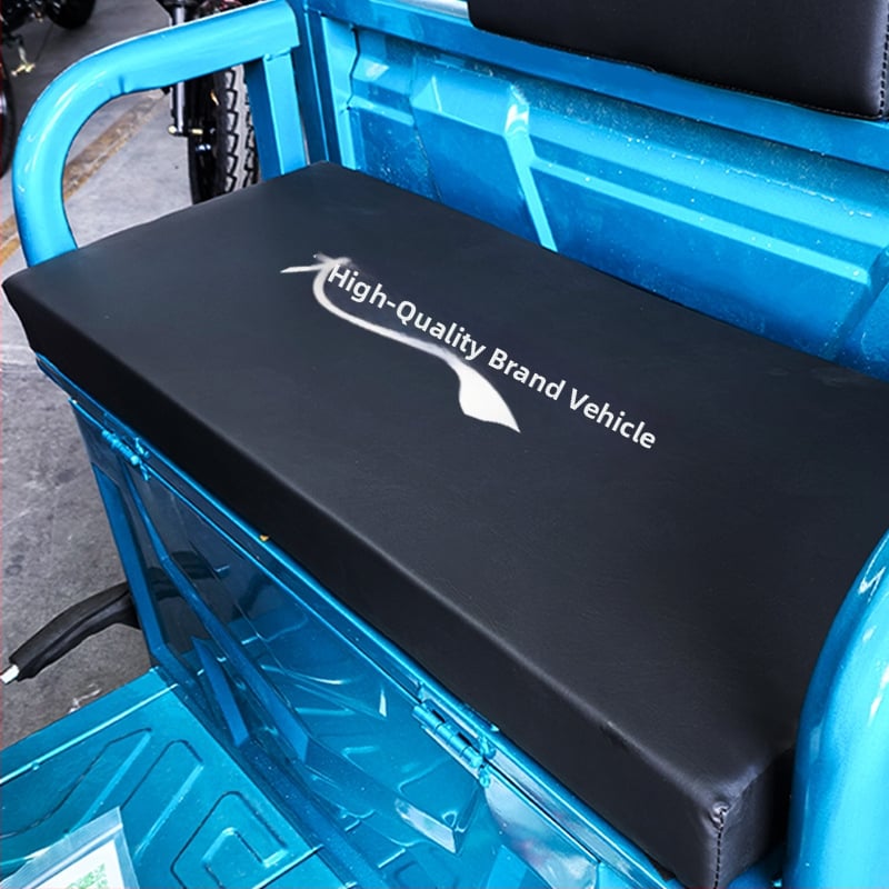 Μαξιλάρι καθίσματος ηλεκτρικού τρίκυκλου, PU υλικό, γέμισμα από βαμβάκι, εκτύπωση λογότυπου, παραμετροποιήσιμο, κατάλληλο για όλες τις εποχές