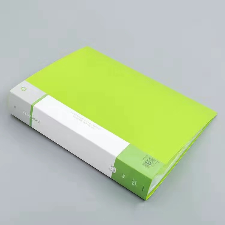 Plastična mapa podataka, 10 stranica, model Data booklet 10-100, debljina 1