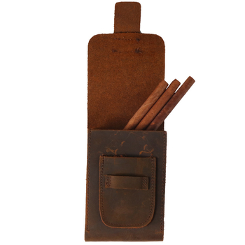 Forten kožna torbica za cigare – jednostavan stil, lagani luksuz, prijenosno skladištenje cigara
