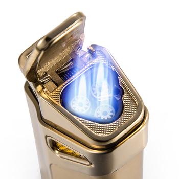 Szivar öngyújtó felfújható ajándékdobozzal - fém kivitel, benzinmotor, testreszabott logó, személyre szabás, barátomnak