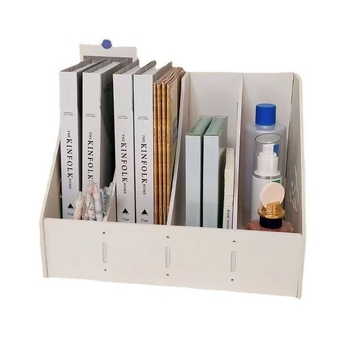 Stolni organizator dokumenata od drvo-plastike, model File box, marka Yuzi slo, debljina 5 mm, stražnja širina 90 mm