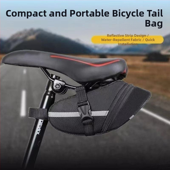 Taška na sedlo bicykla, PVC, model 086, pohodlná a praktická