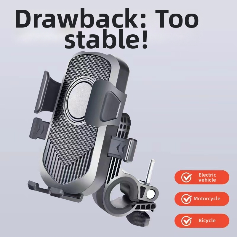 Θήκη τηλεφώνου για ηλεκτρικά οχήματα με Lazy stand — ABS+μέταλλο, καθολική, προσαρμόσιμη