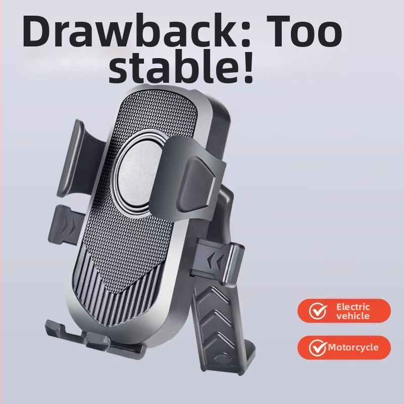 Θήκη τηλεφώνου για ηλεκτρικά οχήματα με Lazy stand — ABS+μέταλλο, καθολική, προσαρμόσιμη