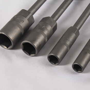 Pneumatikus dugókulcs, hosszított nyéllel, vanádium-acél elektroforozás felülettel, autójavító szerszám