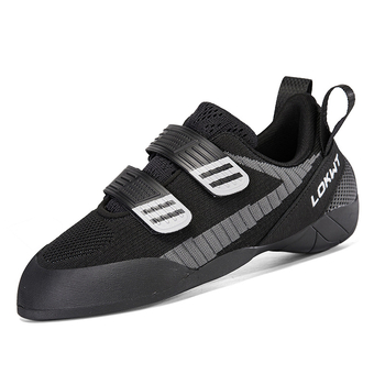 Παπούτσια αναρρίχησης για εσωτερικό μπολντρινγκ - Unisex, με Velcro κλείσιμο, χαμηλό επάνω μέρος, αντιολισθητική σόλα από καουτσούκ