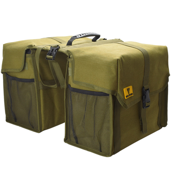 Платнен панер за велосипед, с включена подплата, капацитет 30/43/50 л, модел Canvas pannier, марка Belirow