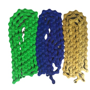 Верига за планински велосипед — стоманена, разстояние между звената 12,7 мм, модел 26, максимално натоварване 800 N