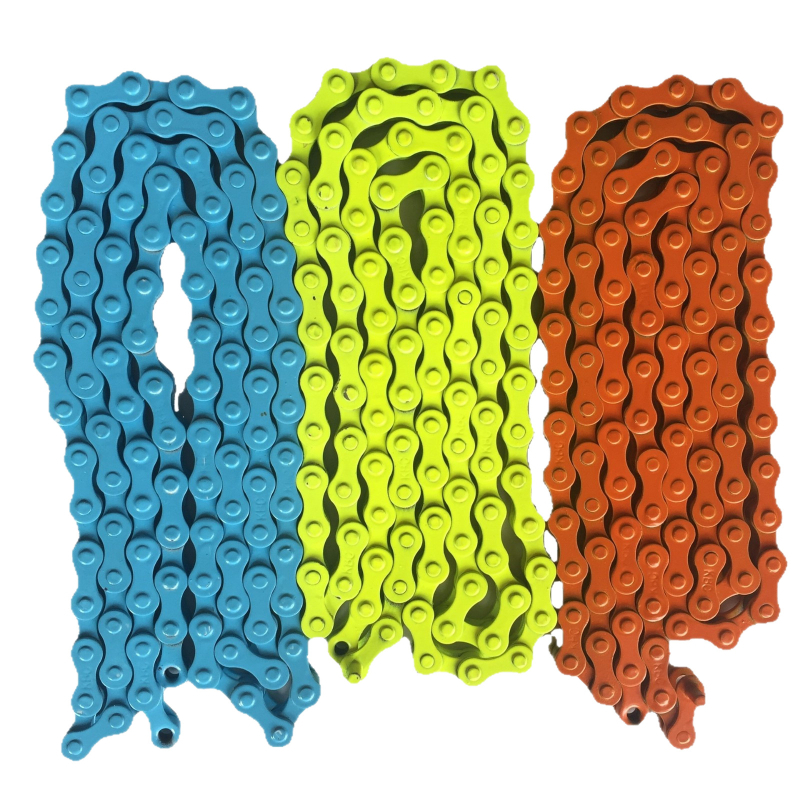 Верига за планински велосипед — стоманена, разстояние между звената 12,7 мм, модел 26, максимално натоварване 800 N