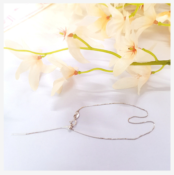 Meďný retiazkový náramok pre ženy, bez prívesku, s korálkami s malými dierkami, nastaviteľný kolík