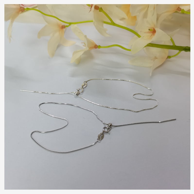 Meďný retiazkový náramok pre ženy, bez prívesku, s korálkami s malými dierkami, nastaviteľný kolík