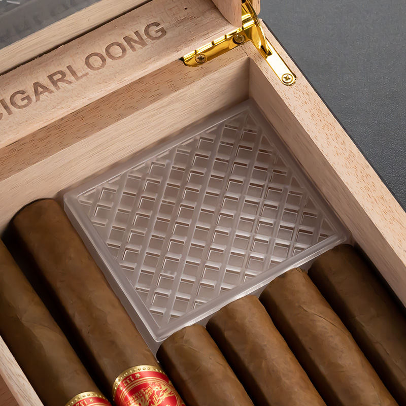  Vlaživač za cigare i kutija za hidrataciju – Cigarloong, plastika, lagani luksuz