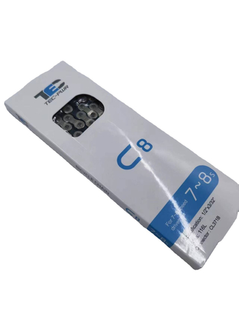 Αλυσίδα ποδηλάτου βουνού TEC8S – 8 ταχύτητες, ατσάλι, 116 συνδέσμοι, Βήμα 7.1