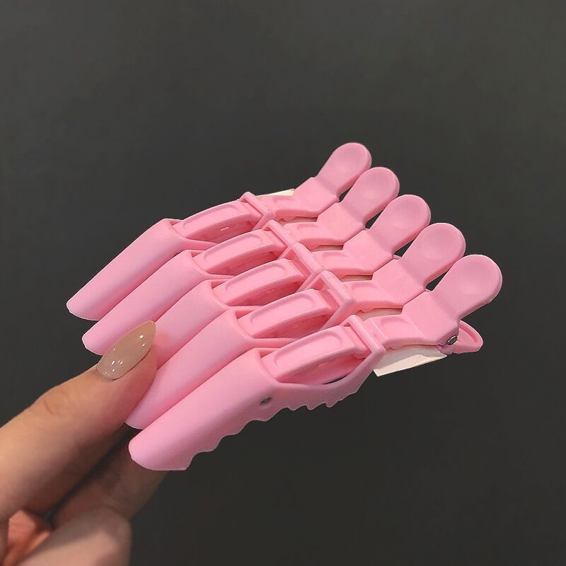 Clip de păr tip duckbill, handmade, din plastic/rășină, pentru femei, stil proaspăt și dulce