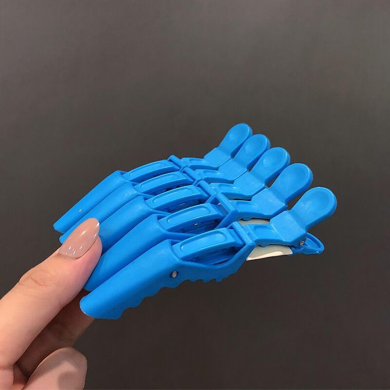 Clip de păr tip duckbill, handmade, din plastic/rășină, pentru femei, stil proaspăt și dulce