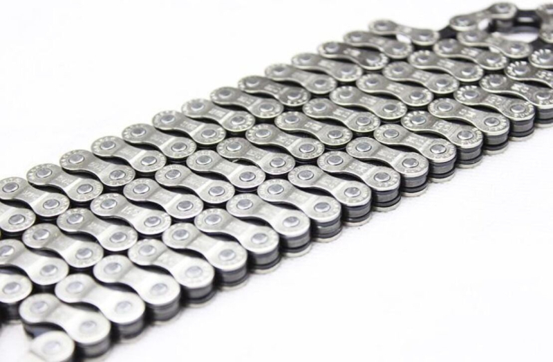 HG51 αλυσίδα ποδηλάτου βουνού, μεταβλητής ταχύτητας, συμβατή με 6–8 ταχύτητες, χάλυβας μαγανίου, βήμα 116, εφελκυστικό όριο 950 kN
