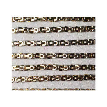 Lanț metalic pentru curea de geantă crossbody – electroplating, metal, primăvara 2025