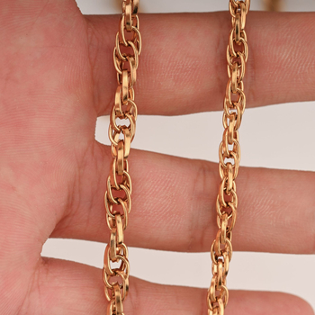 Shuyu Ανοξείδωτη αλυσίδα, χειροποίητη, ηλεκτροπλατινοποίηση, προσαρμόσιμη, συλλογή άνοιξη 2025