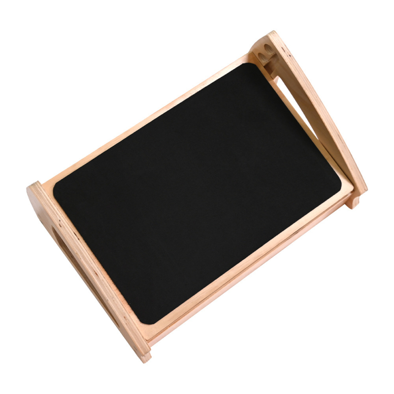 Podnožnik za stopala ispod stola, podesiv, drveni, sklopivi, za kućni ured, moderan minimalistički dizajn