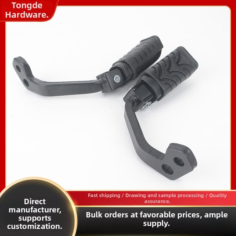 Μπροστινό πετάλι ποδιού για μοτοσικλέτα – Σίδηρος, φινίρισμα βαφής φούρνου, χωρίς προσαρμογή