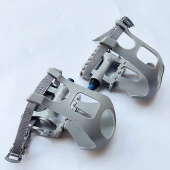 Plastični pedal s remenom za spinning bicikl, kompatibilan sa spinning biciklima, Thick Fish marka
